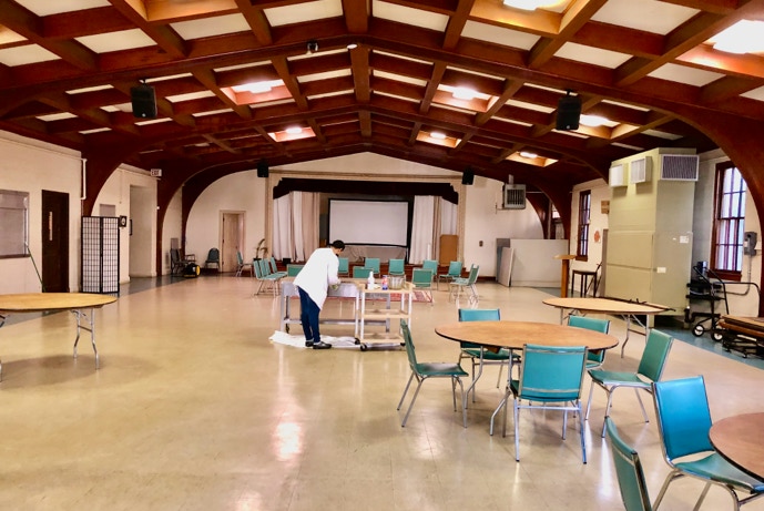we also have a stage